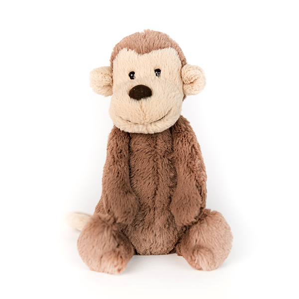 Plush Monkey with Hearing Aids or Cochlear Implant